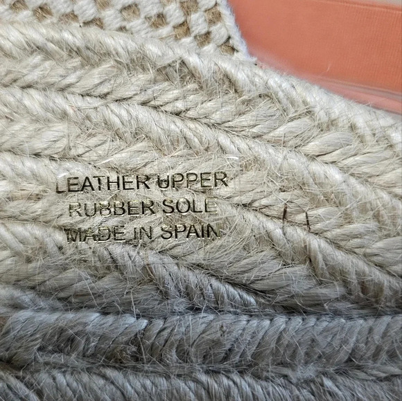 Maypol Spain  Genuine Leather Suede Upper Coral Terracotta Wedges Sandals size 9 - Picture 4 of 6